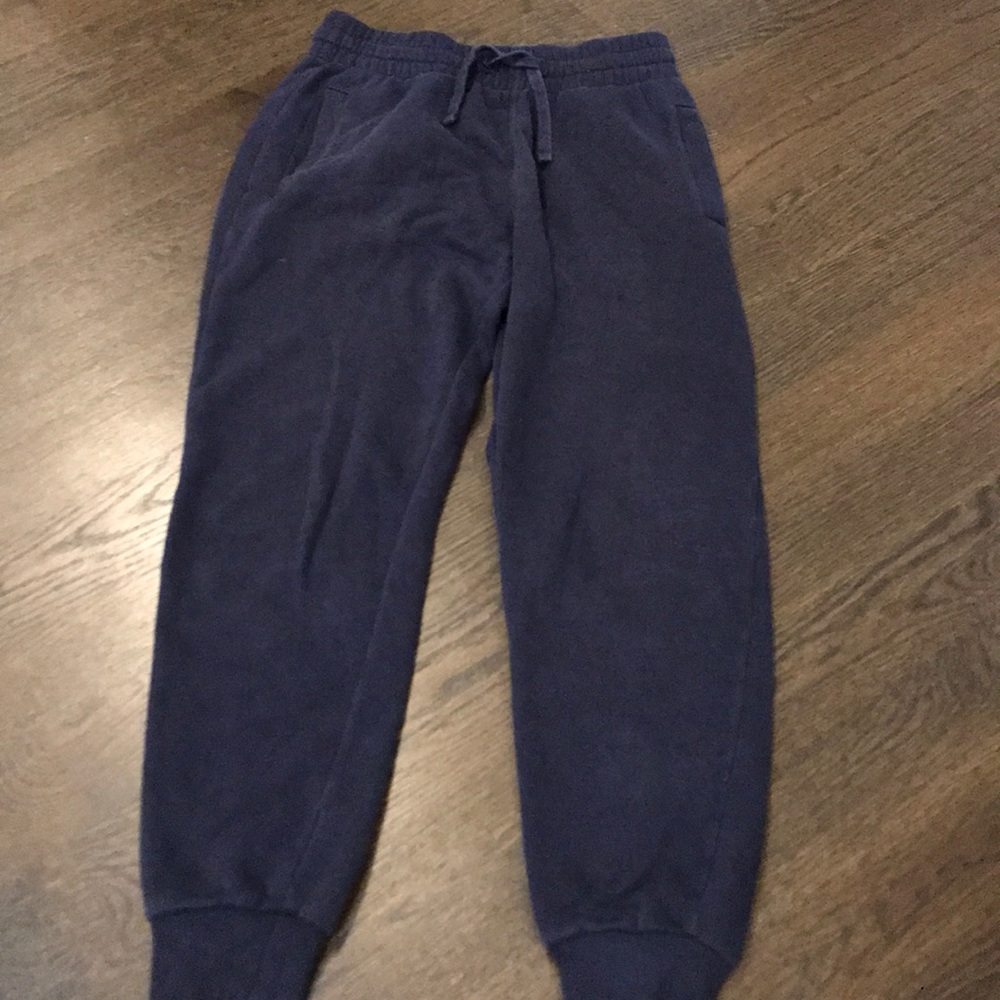 Navy Joggers with front pockets